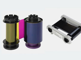 Consommables imprimantes à badges